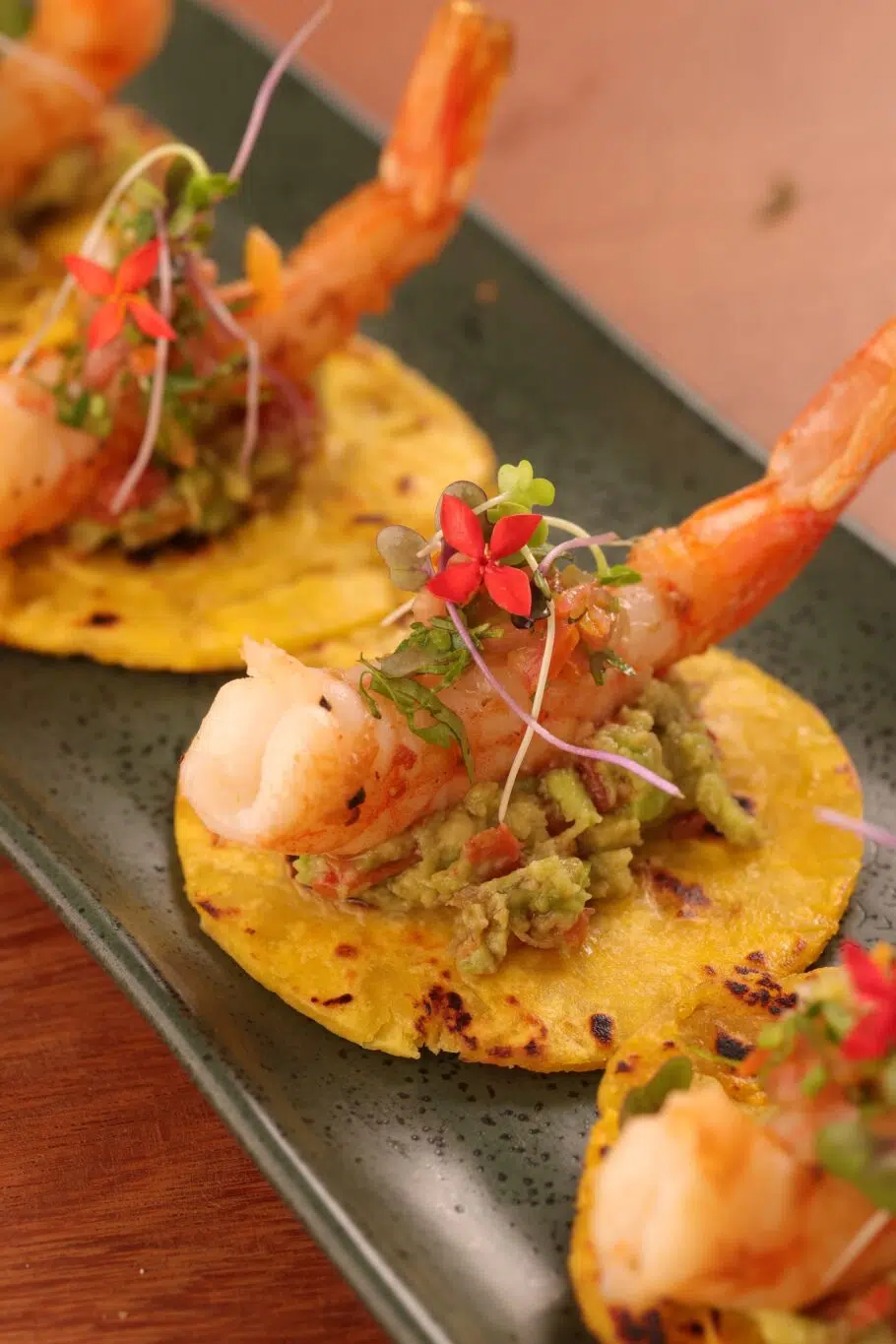 Taco de Camarão